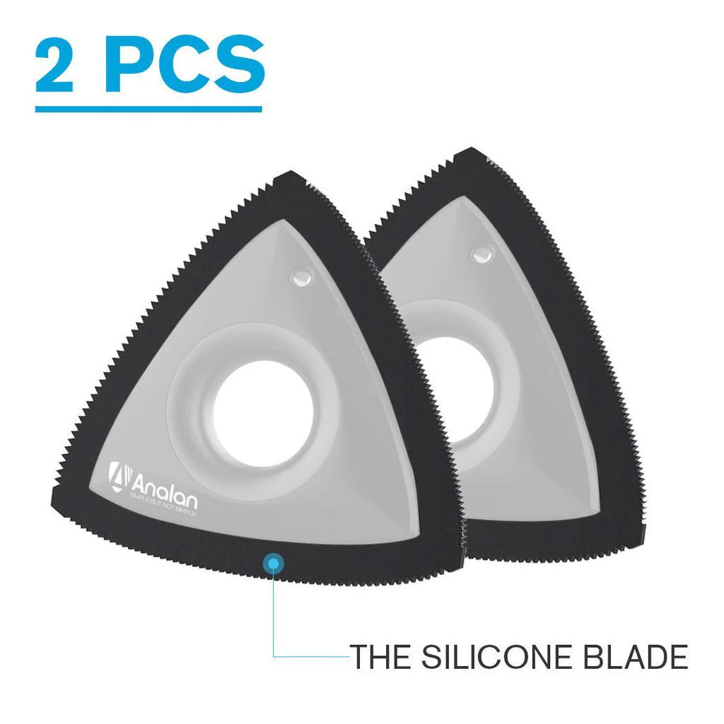 ANALAN Mini Pet Hair Remover Replacement Blades 2pk