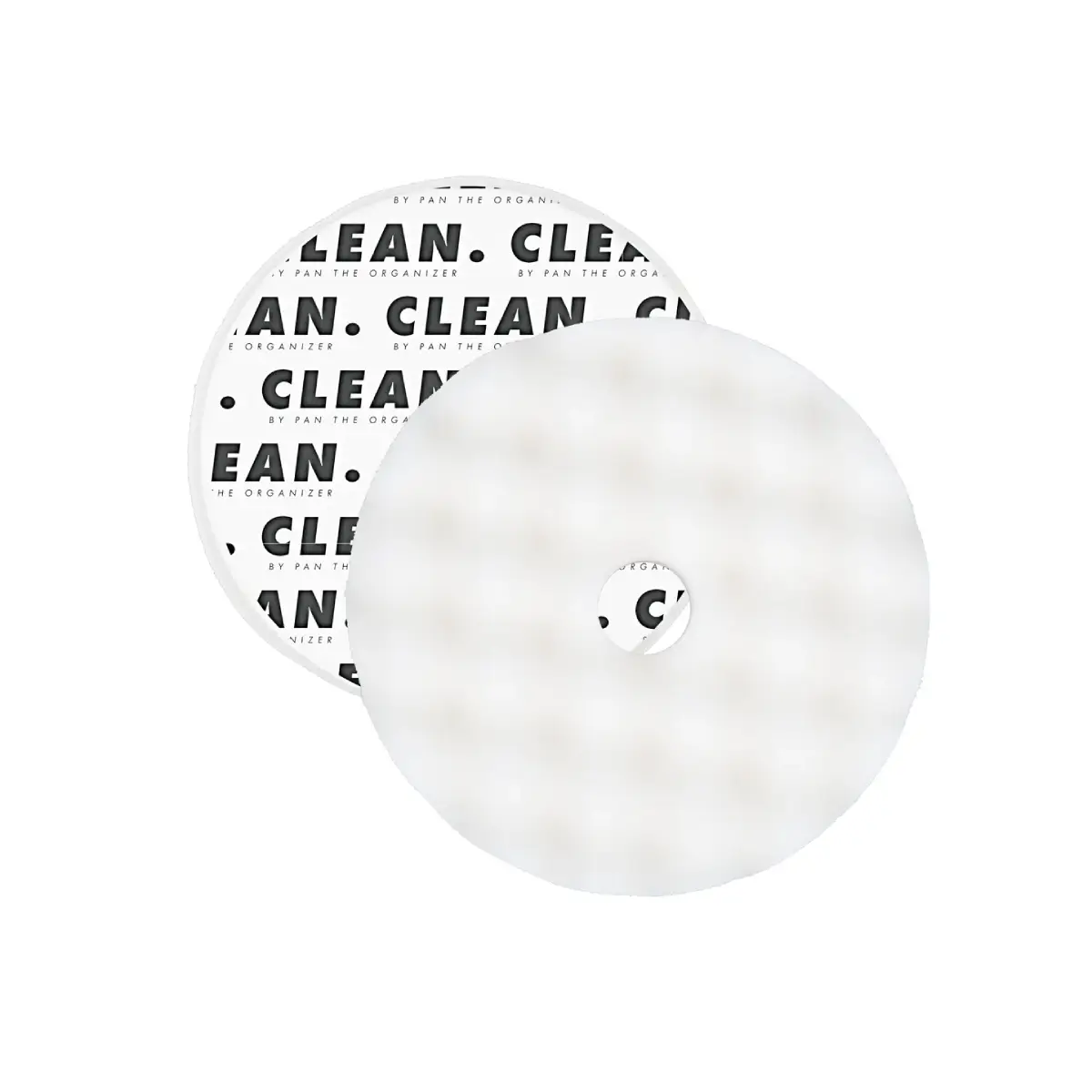CLEAN. Waffle White Finishing Pad