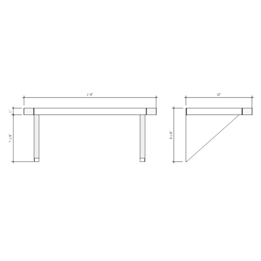 Gully's Garage Stainless Pressure Washer Shelf - Image 2