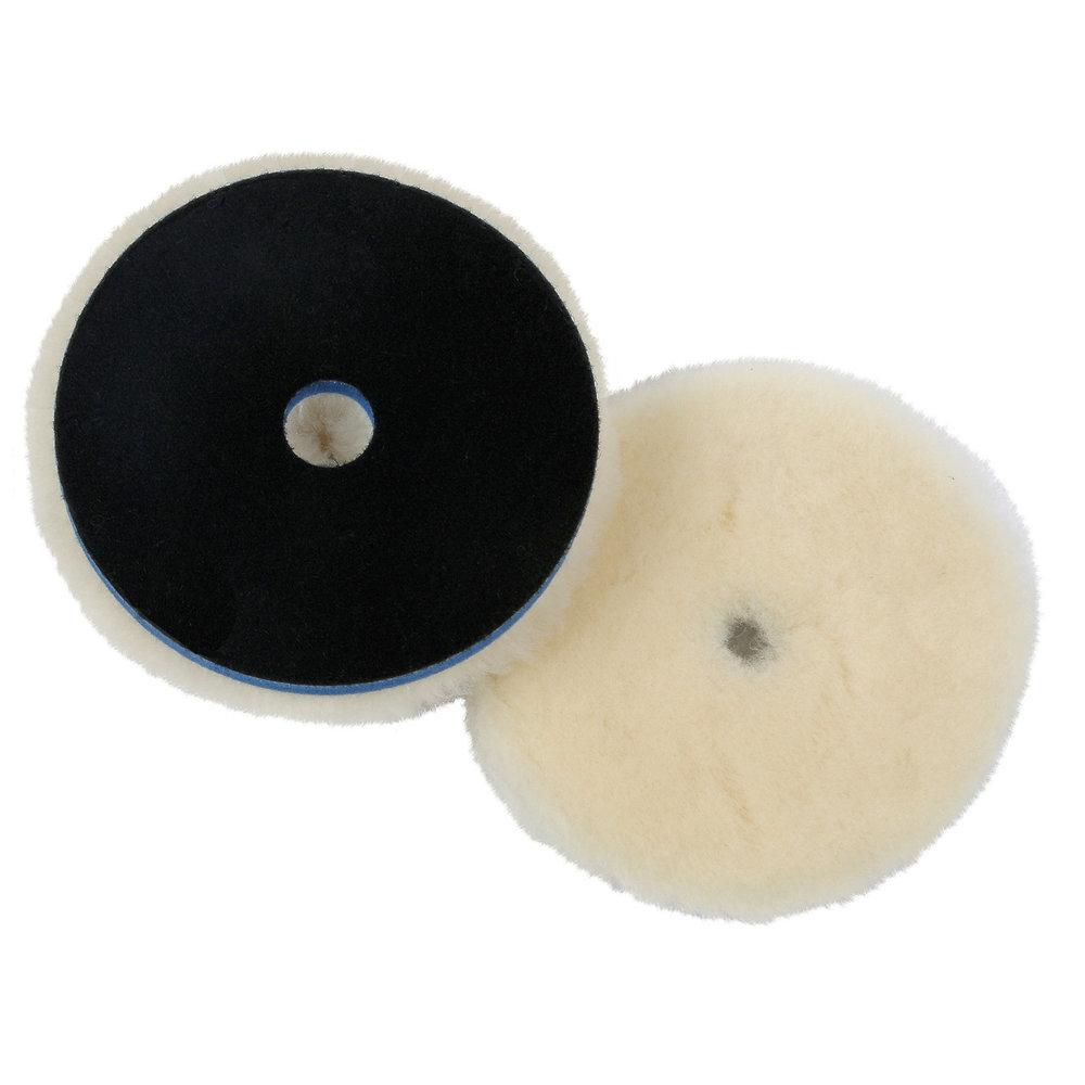 Lake Country 6.25" Low Lint Lambswool Pad w/ Foam Interface
