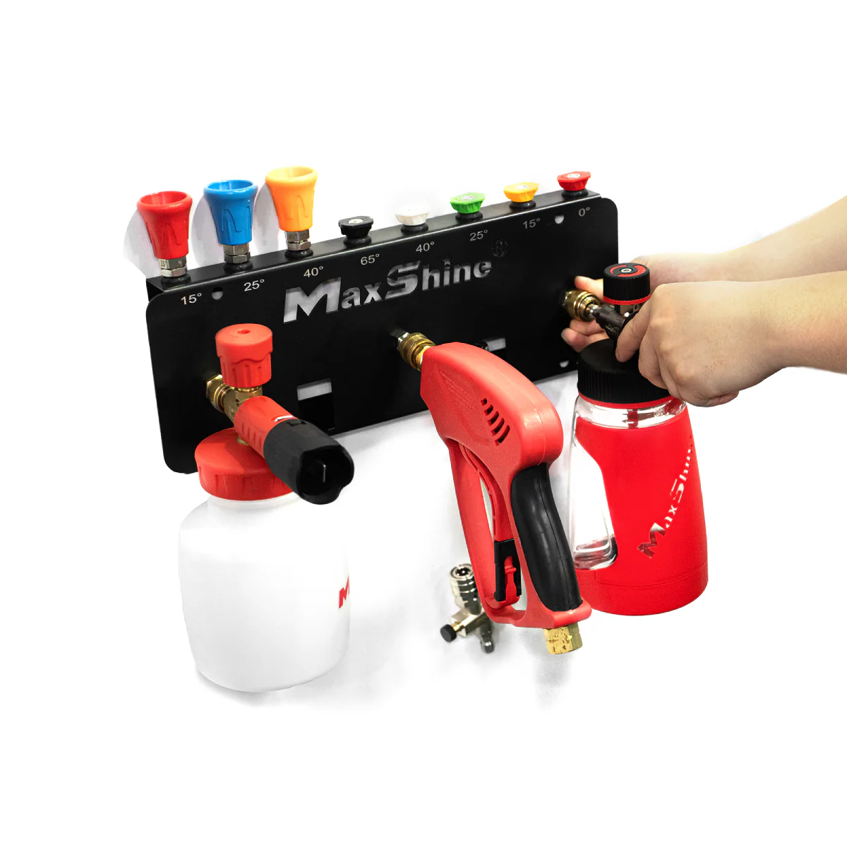 Maxshine Foam Cannon Wall Mount & Nozzle Holder H08B - Image 2