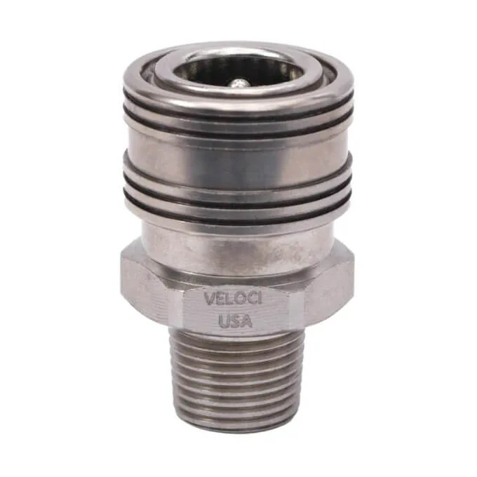 MTM Prima Stainless QC Coupler 3/8 MPT 56.0064