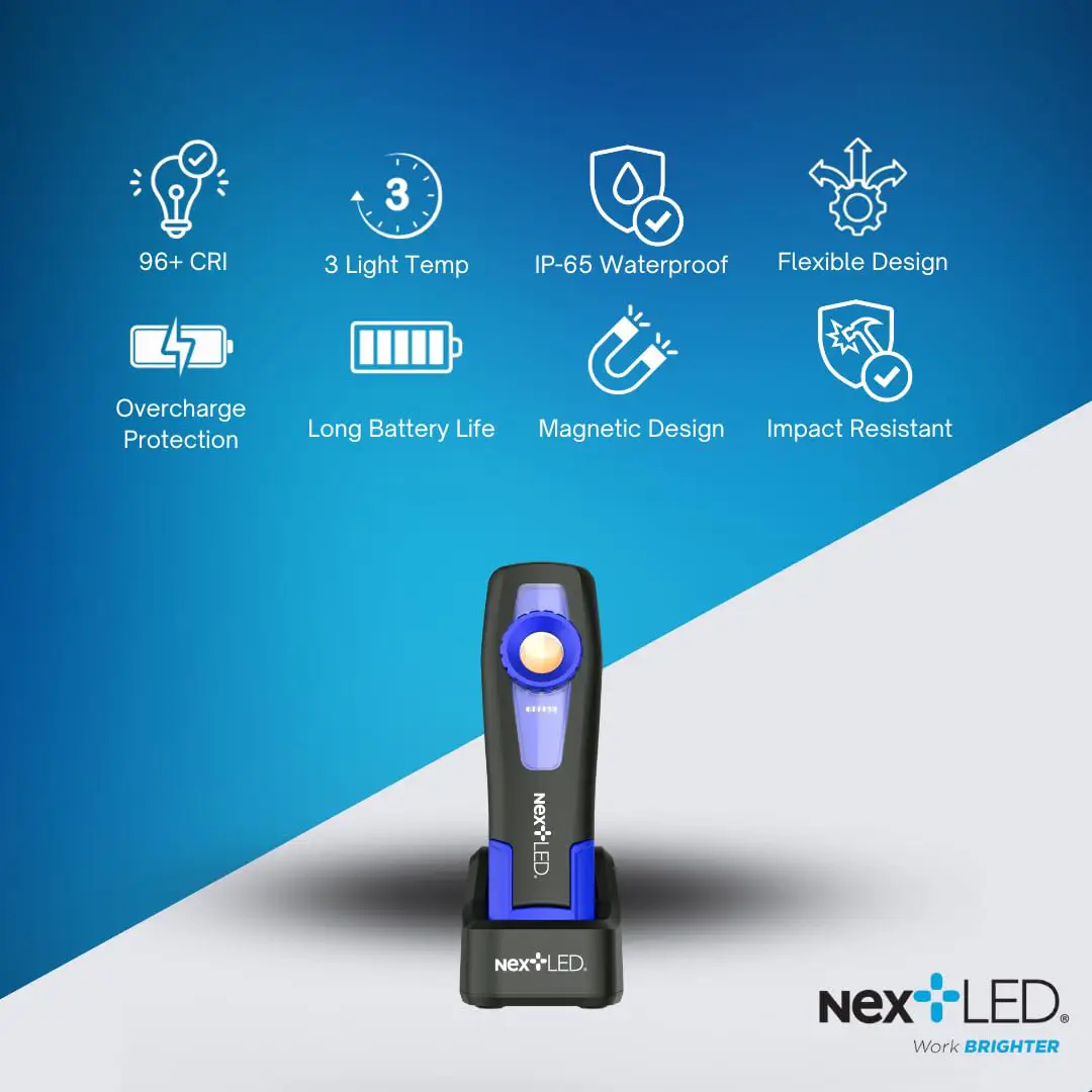 NextLED Professional CRI 96+, 3 Temperature Color Matching Light NT-2040B-3 - Image 2