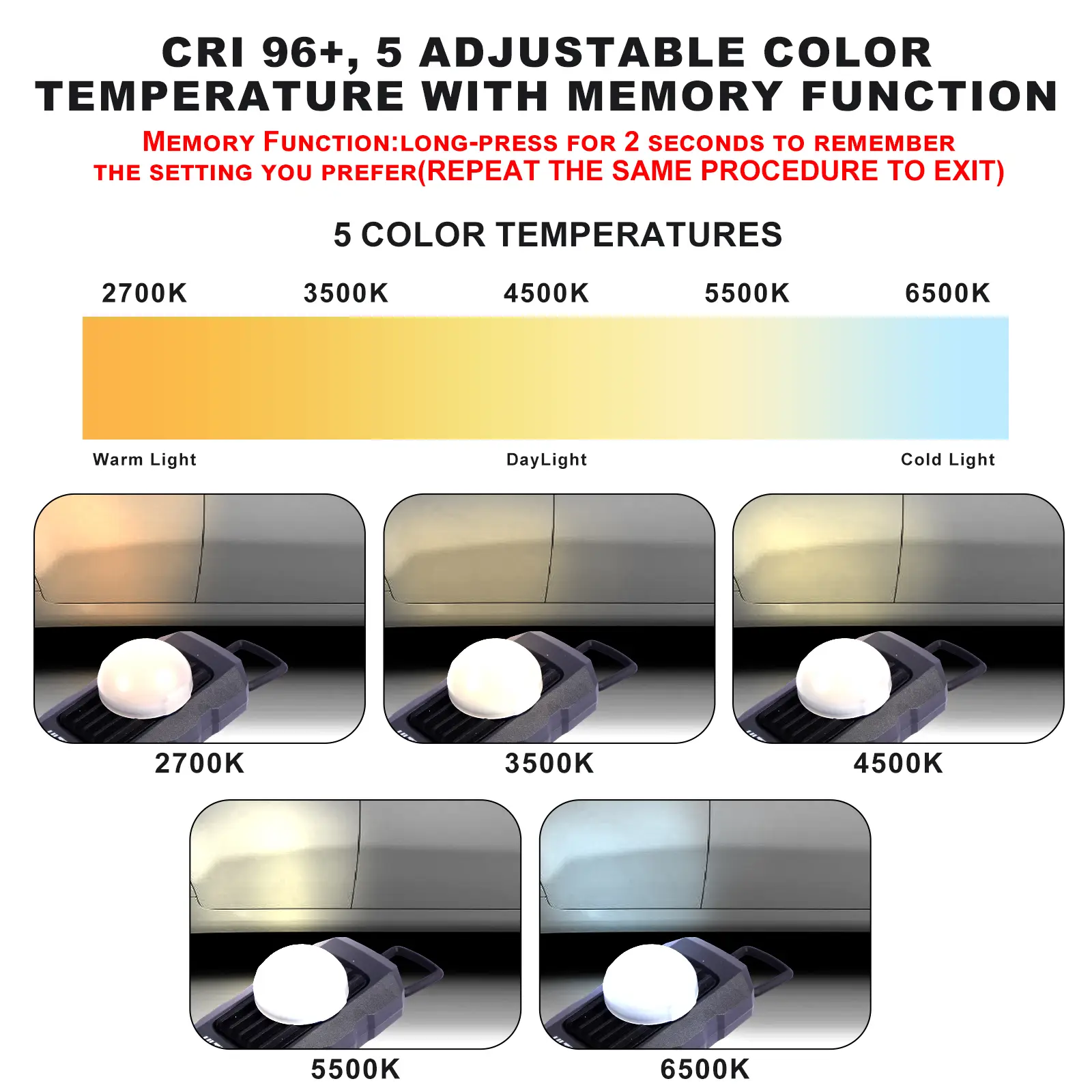 NextLED Ultimate Professional Rechargeable Color Match Light NT-6692M - Image 2