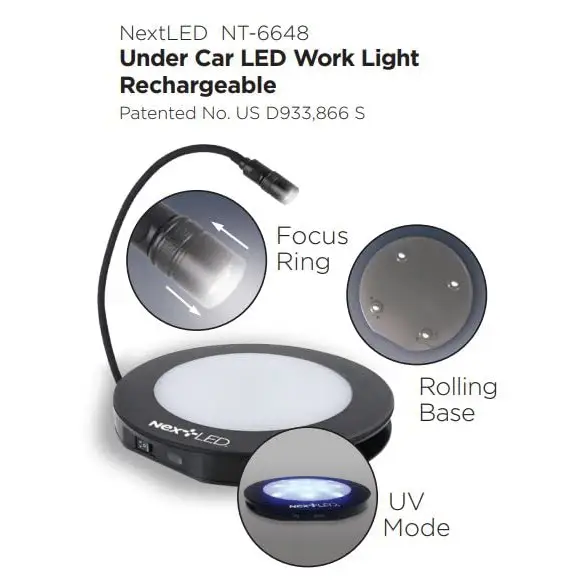 NextLED Under Car LED Work Light NT-6648 - Image 6