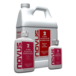 Novus Fine Scratch Remover #2 2oz, 8oz, 64oz