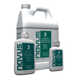 Novus Heavy Scratch Remover #3 2oz, 8oz, 64oz