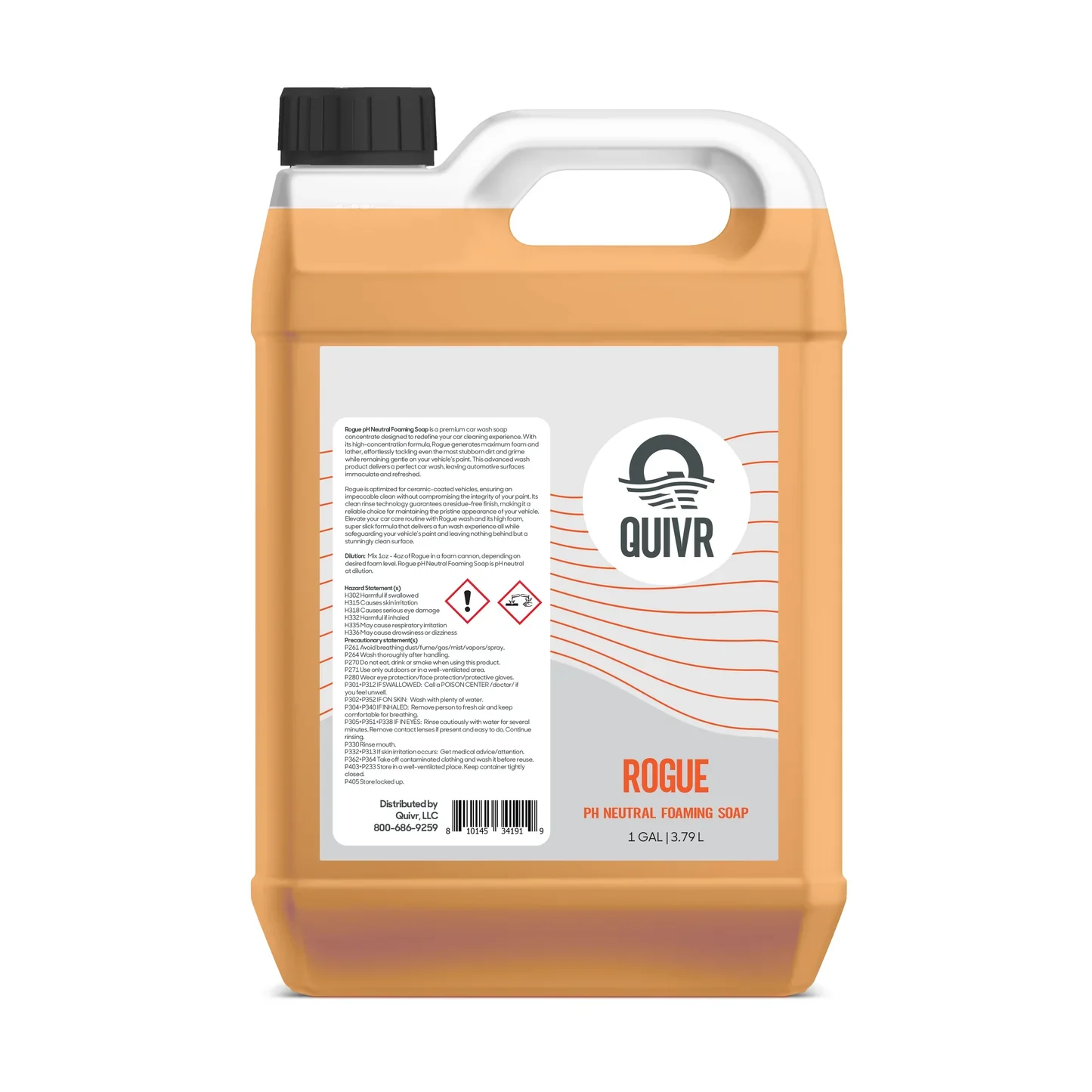QUIVR Rogue Neutral Foaming Soap - Image 2