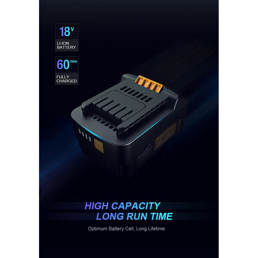 Shinemate Li-ion 18V 2.5Ah Replacement Battery - Image 2