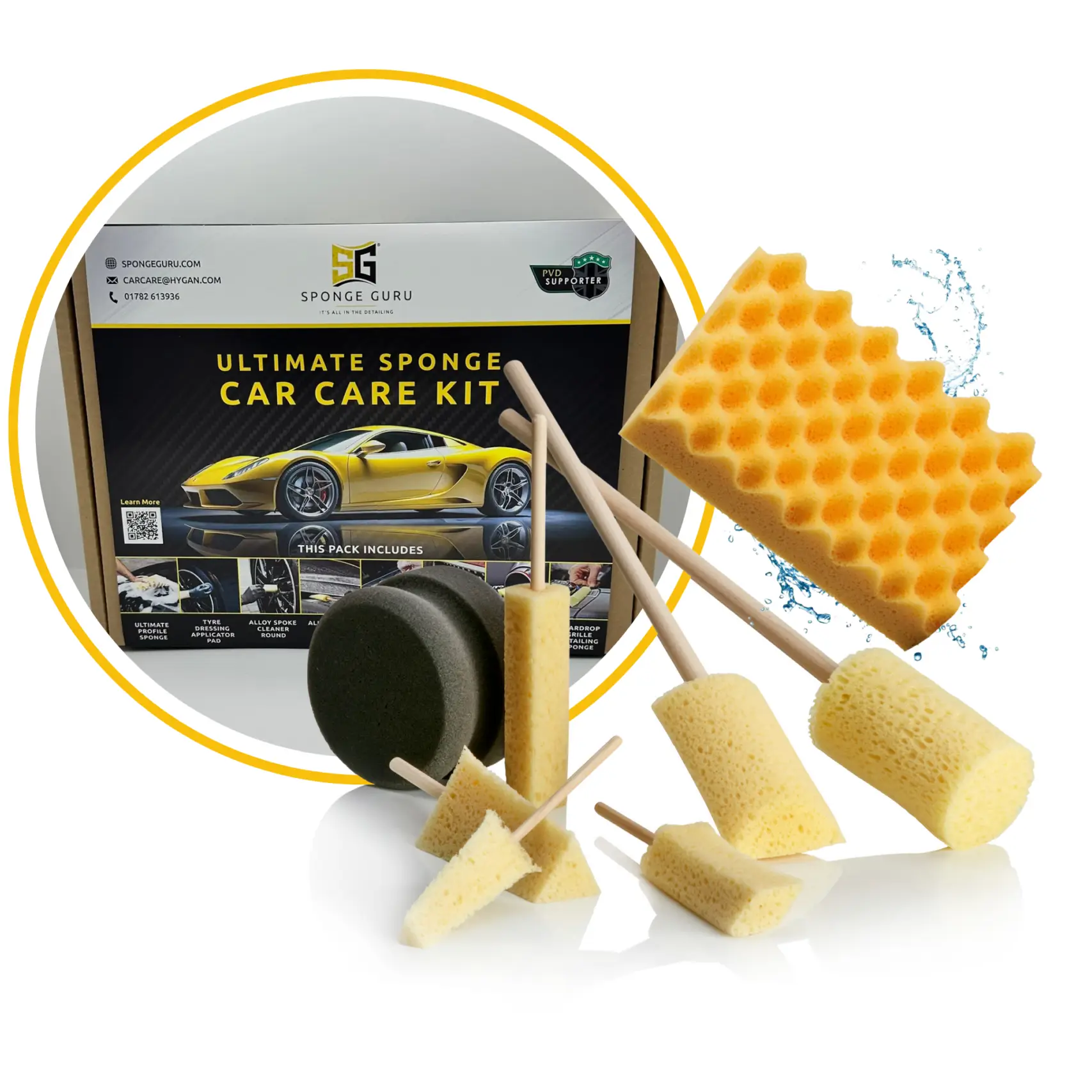 Sponge Guru Ultimate Sponge Car Care Kit