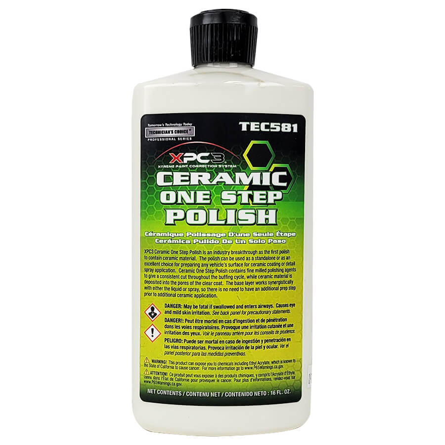 Technician's Choice TEC581 XPC3 Ceramic One Step Polish 16oz